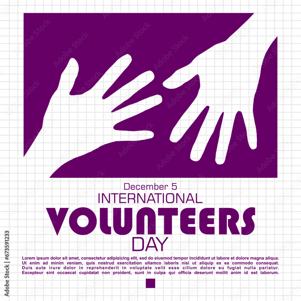 International Volunteers day, December 5 International Volunteers day, December 5
