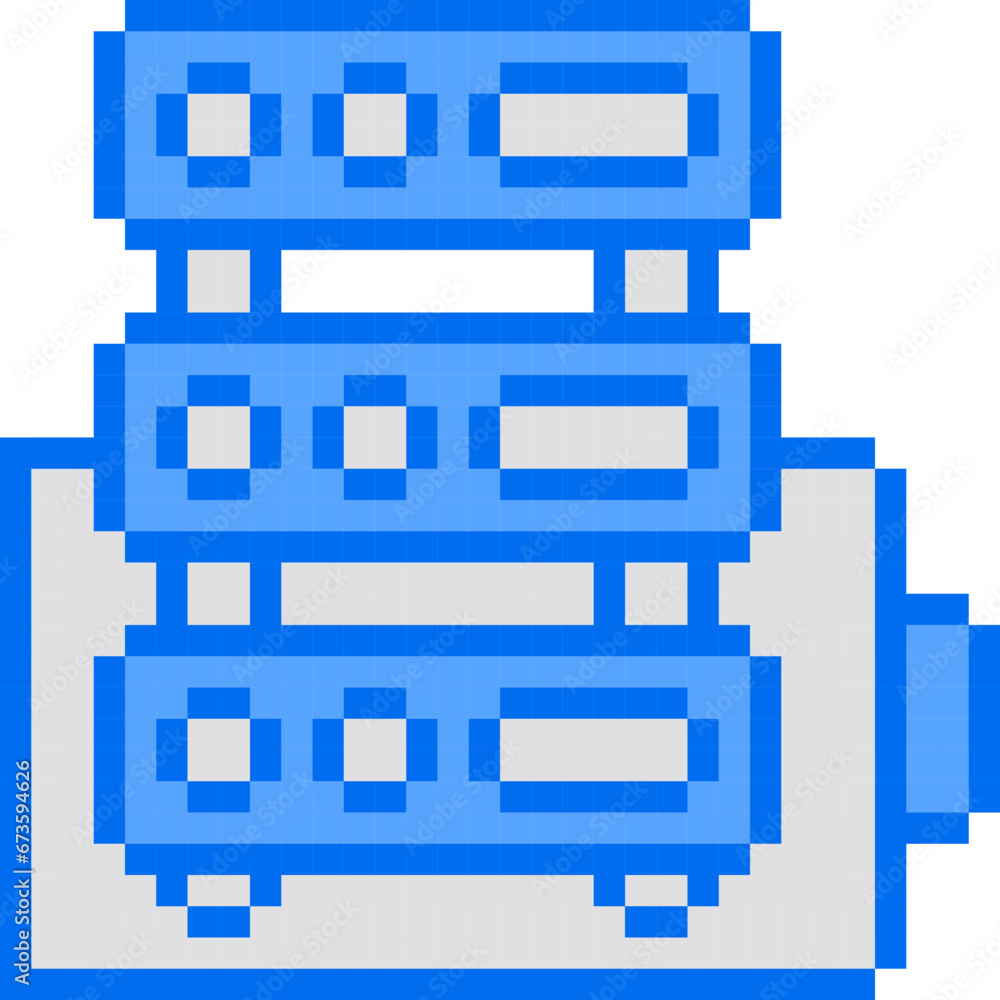 Server Battery, Charge, Pixelart Art, Data, Power Collection Set. Server Battery, Charge, Pixelart Art, Data, Power Collection Set.