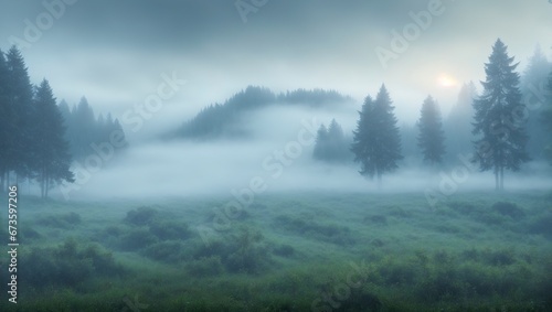 霧のある風景 © JIN