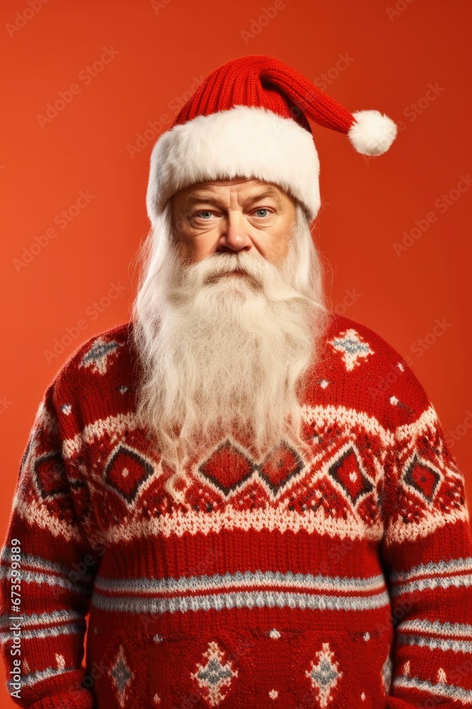 portrait of santa claus portrait of santa claus