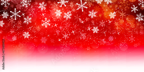 クリスマス　雪　冬　風景　背景