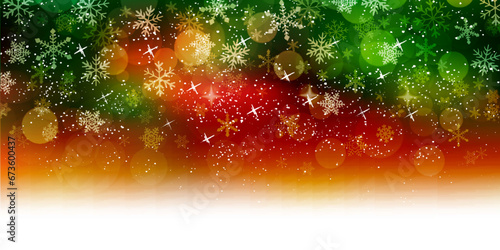 クリスマス　雪　冬　風景　背景