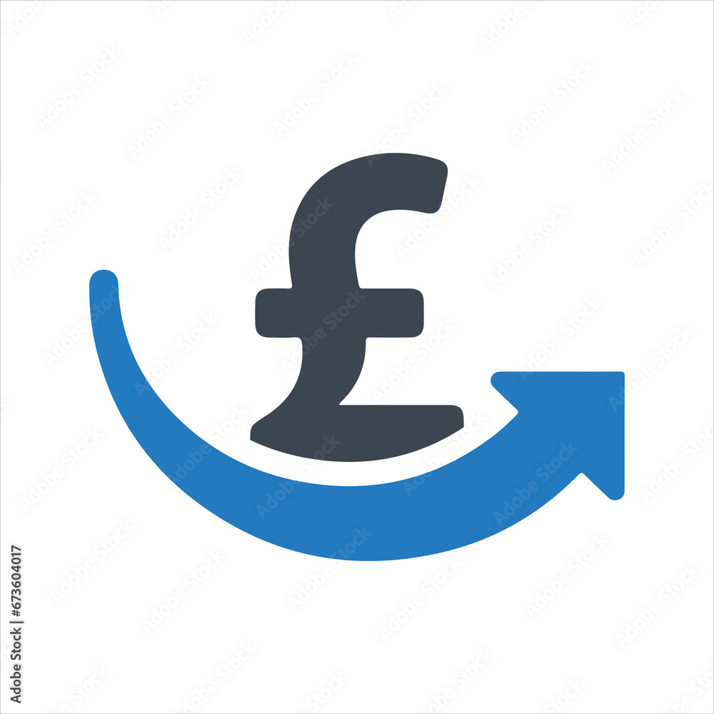 Pound Transaction Icon Pound Transaction Icon