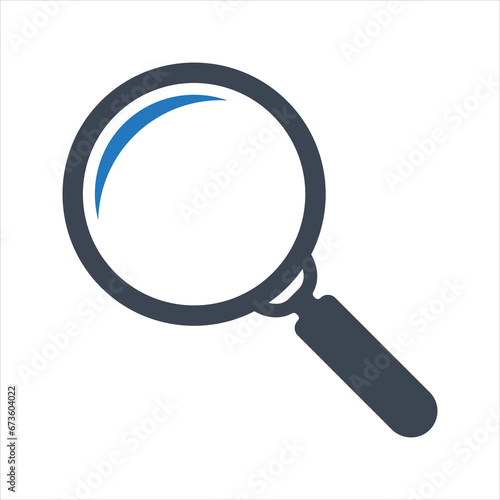 Magnifier glass icon