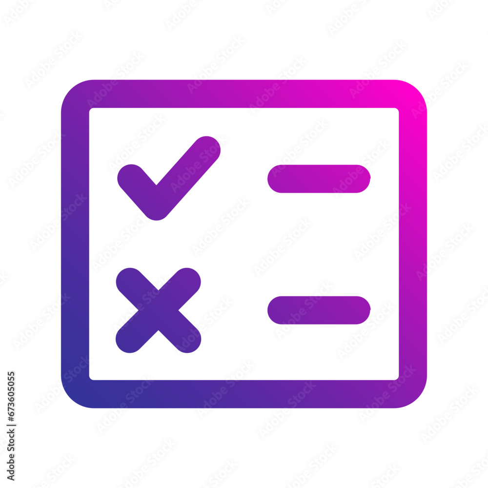 survey line icon survey line icon