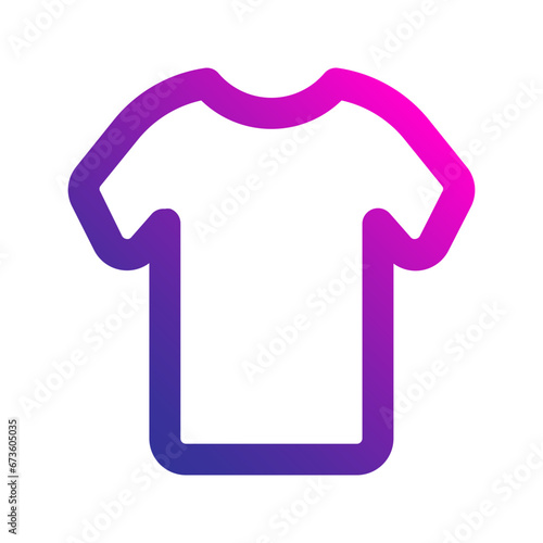 shirt line icon