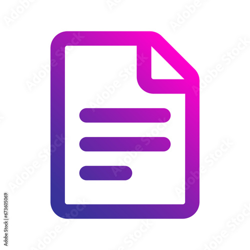 assignment line icon
