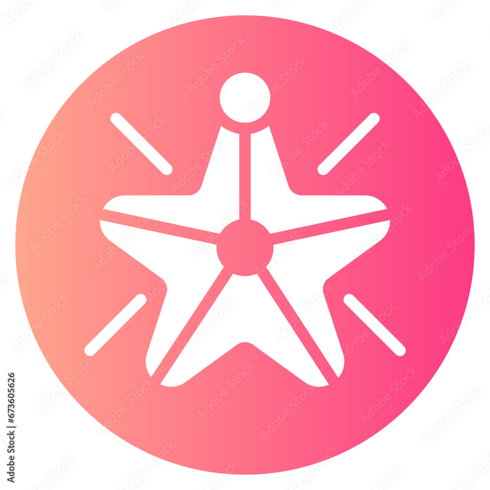 star gradient icon star gradient icon