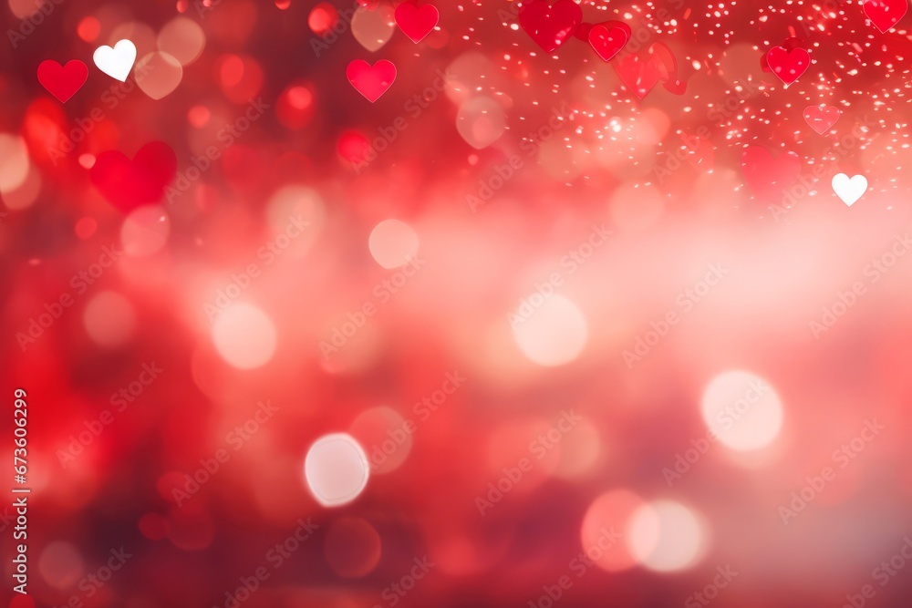 Valentine's day heart with light bokeh background.
Valentine's day heart with light bokeh background.
