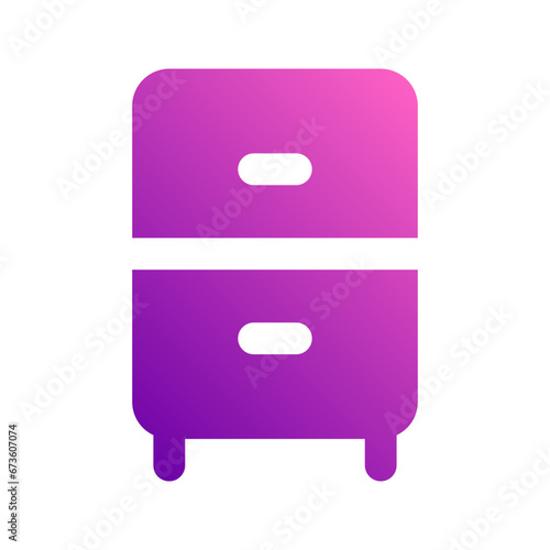 cabinet line icon