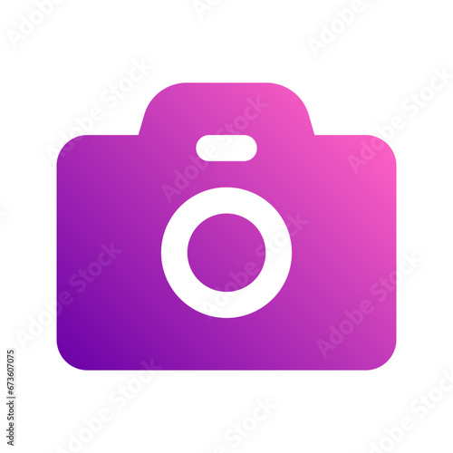 camera line icon