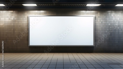 a white screen on a wall