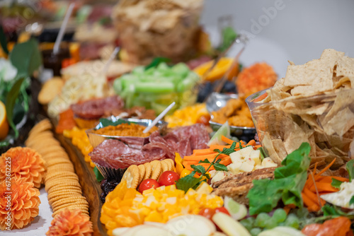 Gourmet charcuterie board