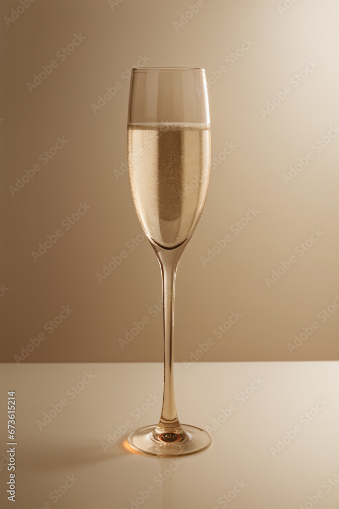 glass of champagne glass of champagne