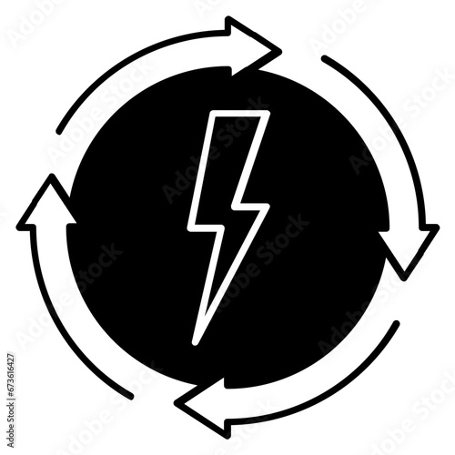 Free Download electric icon - GFXLoad