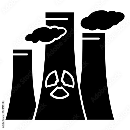 nuclear power icon