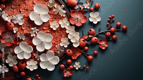 Chinese New Year Flat Design   Happy New Year Background  Hd Background