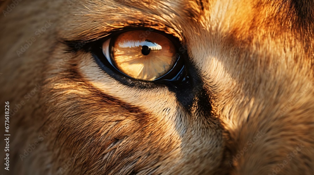 a close up of an animals eye