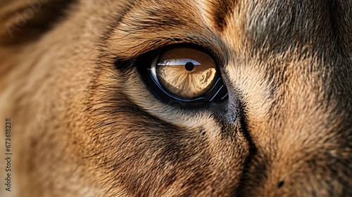 a close up of an animals eye © KWY