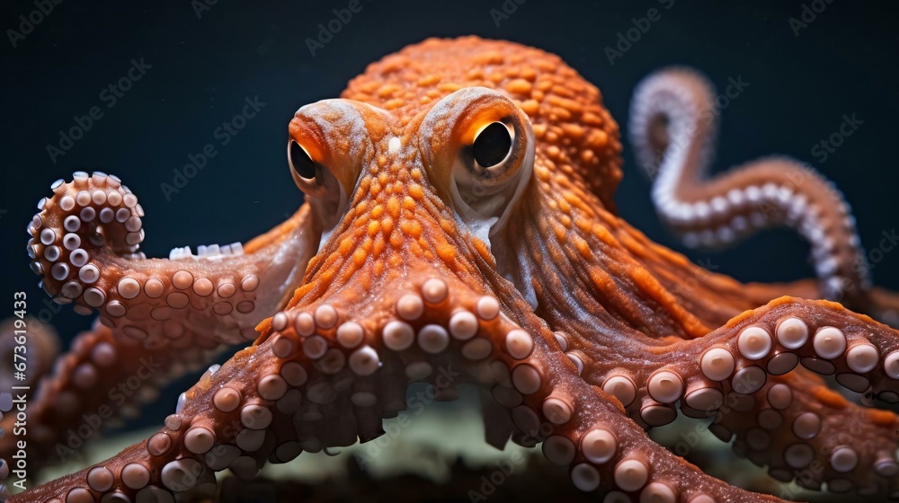 Obraz premium a close up of a snake