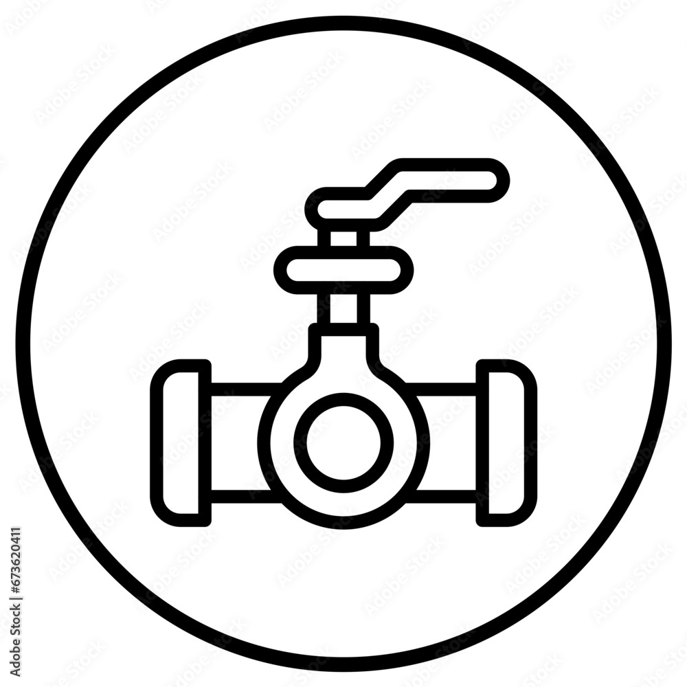 Valve Vector Icon Design Illustration Valve Vector Icon Design Illustration