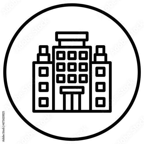 Hotel Vector Icon Design Illustration