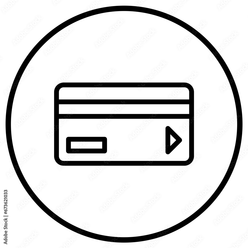 Debit card Vector Icon Design Illustration Debit card Vector Icon Design Illustration