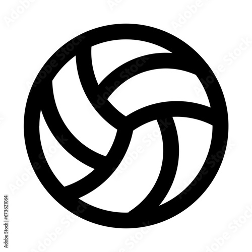 volly line icon