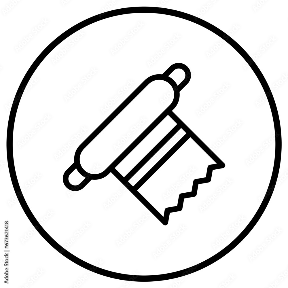 Plastic wrap Vector Icon Design Illustration Plastic wrap Vector Icon Design Illustration