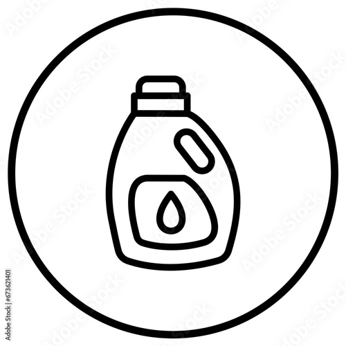Detergent Vector Icon Design Illustration