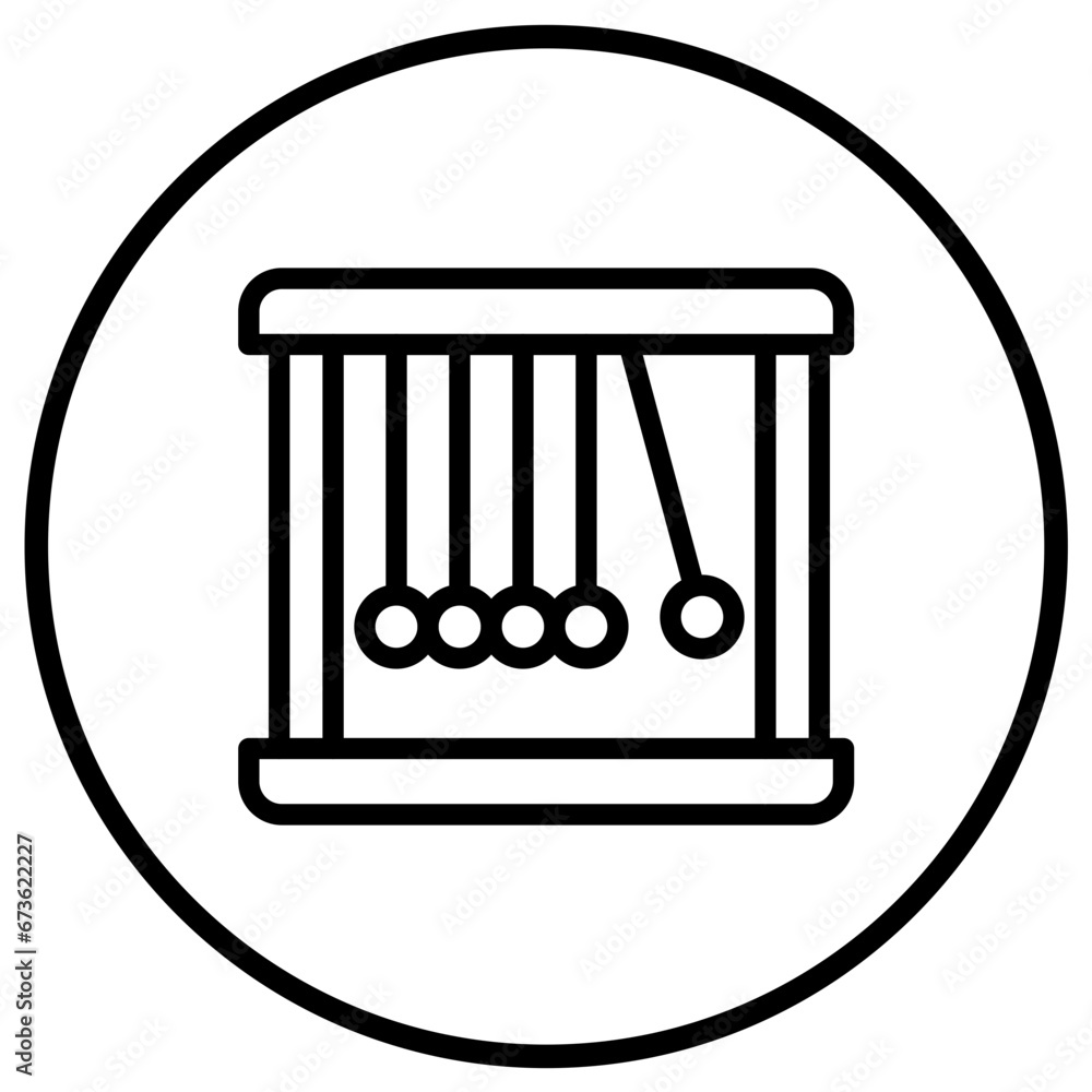 Pendulum Vector Icon Design Illustration Pendulum Vector Icon Design Illustration