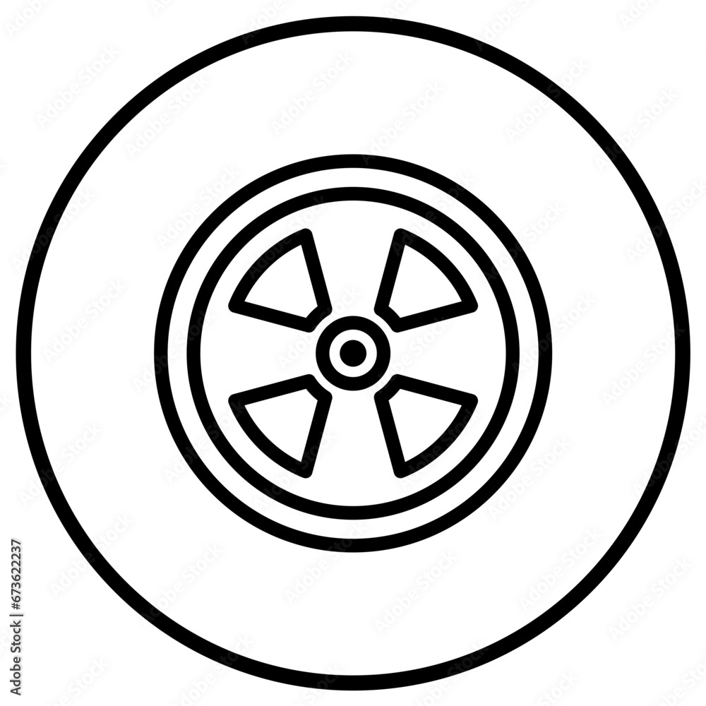 Nuclear Vector Icon Design Illustration Nuclear Vector Icon Design Illustration