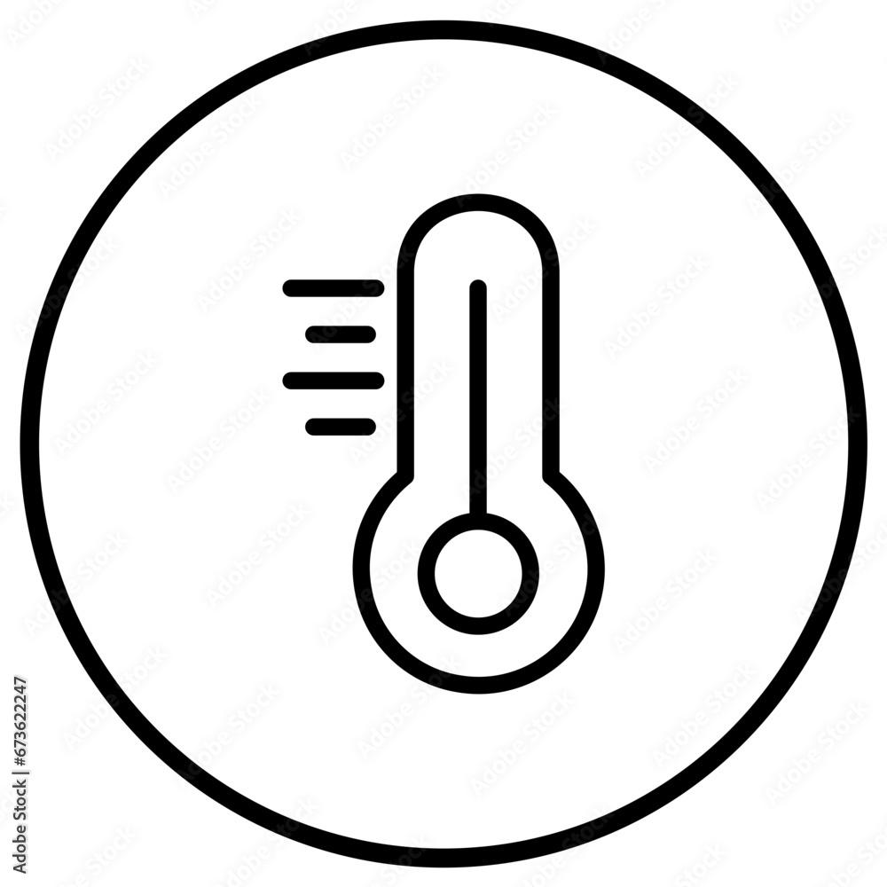 Thermometer Vector Icon Design Illustration Thermometer Vector Icon Design Illustration