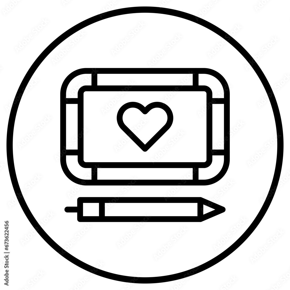 Magnetic board Vector Icon Design Illustration Magnetic board Vector Icon Design Illustration