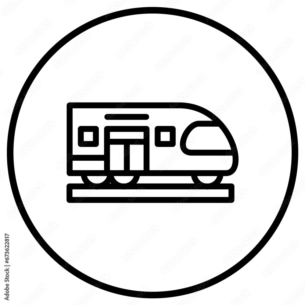 Train Vector Icon Design Illustration Train Vector Icon Design Illustration