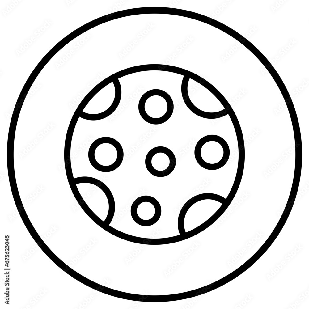 Full moon Vector Icon Design Illustration Full moon Vector Icon Design Illustration