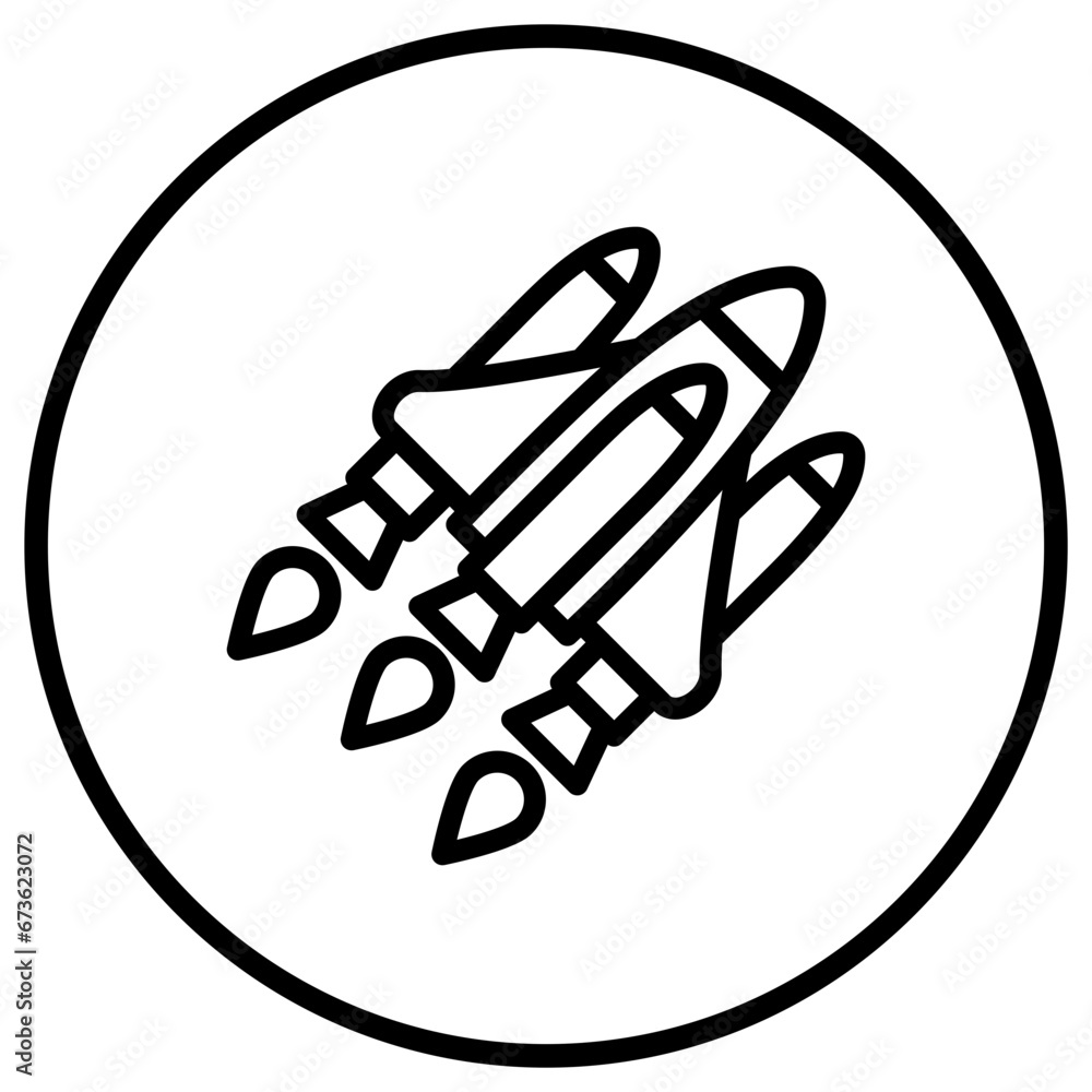 Space shuttle Vector Icon Design Illustration Space shuttle Vector Icon Design Illustration