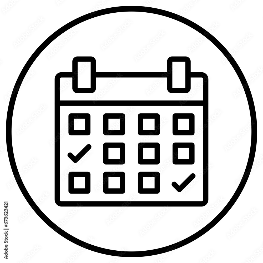 Calendar Vector Icon Design Illustration Calendar Vector Icon Design Illustration