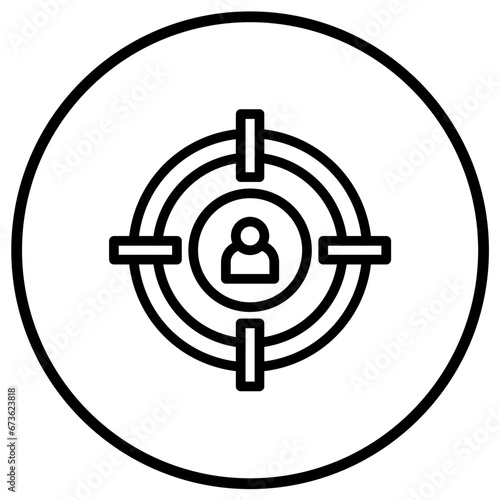 Head hunting Vector Icon Design Illustration