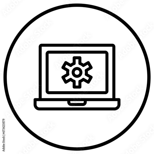 Configuration Vector Icon Design Illustration
