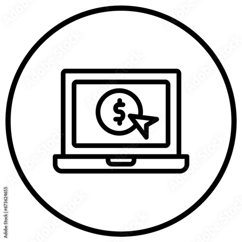 Pay per click Vector Icon Design Illustration