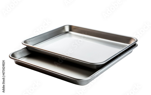 Sheet Pan Essentials Navigating Baking Sheets Versatility Isolated on Transparent Background PNG. photo