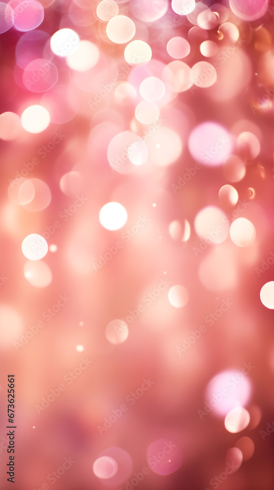 abstract peach glitter closeup