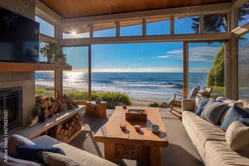 Discover the magic of the ocean at this captivating beach house getaway © KerXing