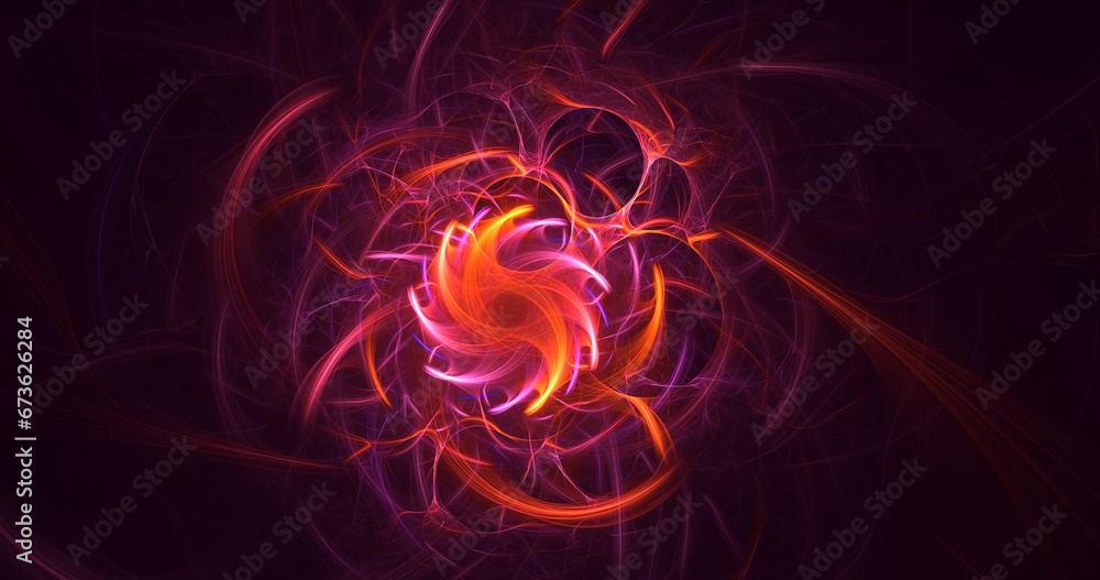 3D manual rendering abstract colorful fractal light background 3D manual rendering abstract colorful fractal light background