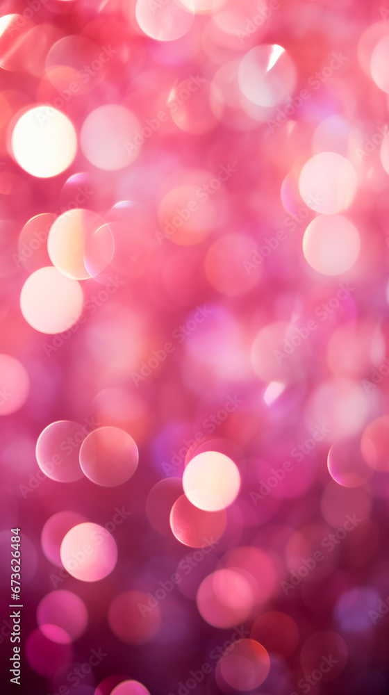 abstract pink glitter closeup
