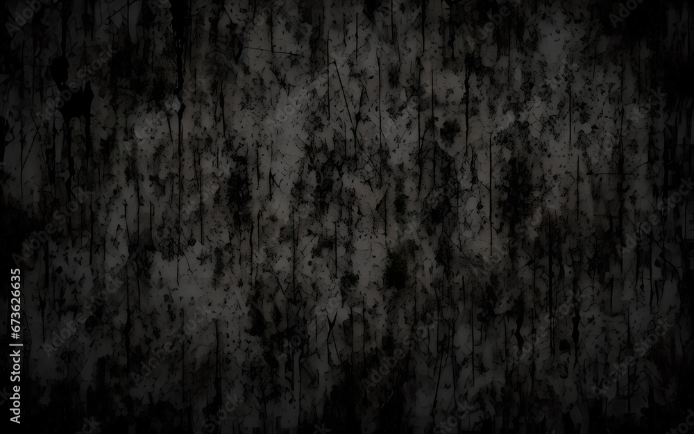 Rusty metal background texture, black scratched and shabby grunge style, concrete wall, Generative AIё Rusty metal background texture, black scratched and shabby grunge style, concrete wall, Generative AIё