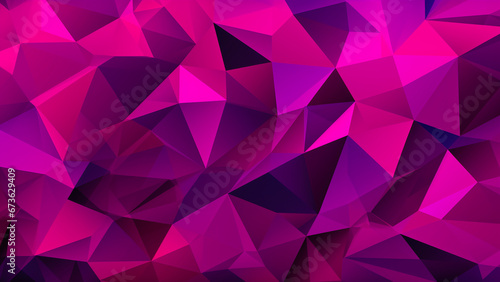 Vibrant Neon Pink and Electric Purple Abstract Pattern