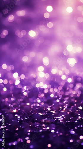 abstract purple glitter closeup