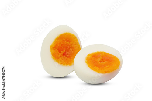Behang Soft boiled eggs on transparent background png